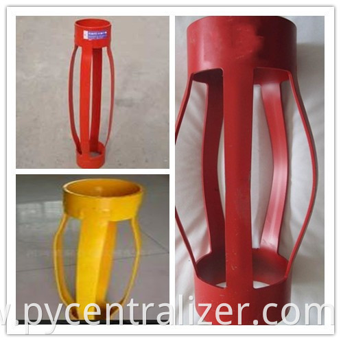 API 10D Casing Centralizer With Spiral Nail Stop collars, Hinged with Set Screws 7 5/8